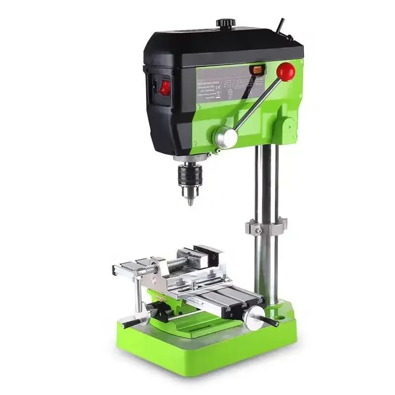 220V 680W Mini Bench Drill Multifunctional Industrial Electric Bench Drilling Machine Metal Making Drilling Drill Chuck