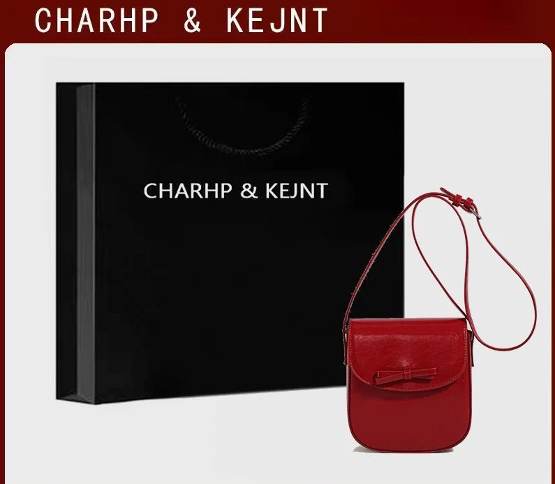 CHARHP&KEJNT Design Bogen Sattel Mode Vielseitig Single Schulter Crossbody Tasche Premium_voghion.com