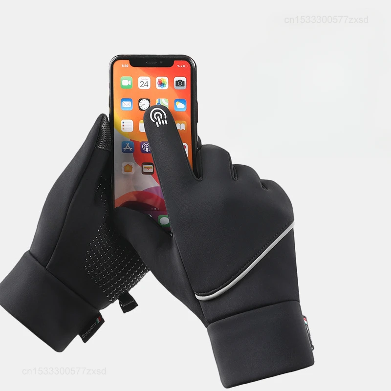 Xiaomi Winter Warm Gloves for Men Women Wind Waterproof Non-slip Touch Screen Thermal Sports Glove for Running Cycling Skiing