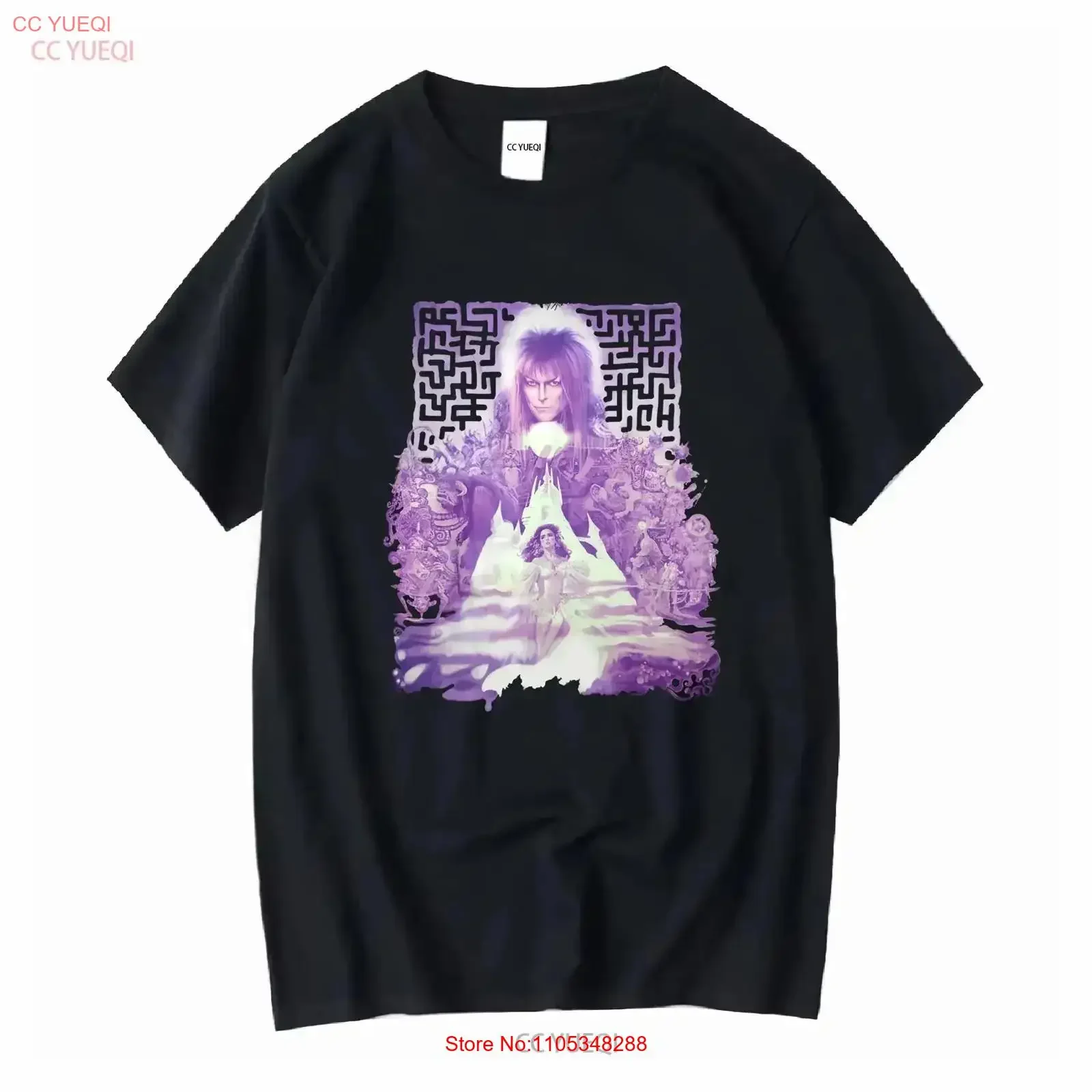 Labyrinth T Shirt LootCrate Exclusive Rock Me Tag Size Medium vintage Washed Stylish homme fashion Top For Everyday Wear