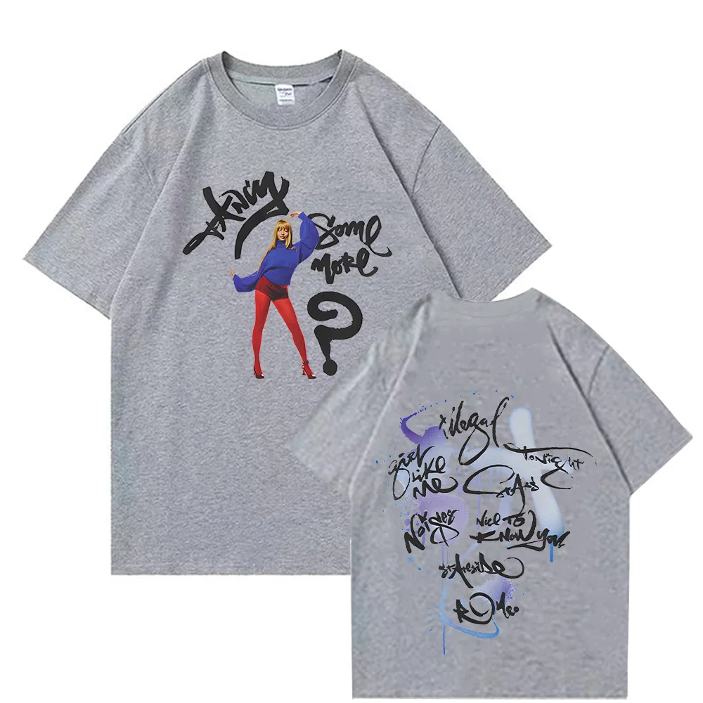 PinkPantheress Fancy Some More? T-Shirt Mens and Womens Trendy Fitting Tshirt High Quality Cotton Soft Clothing Casual Tee