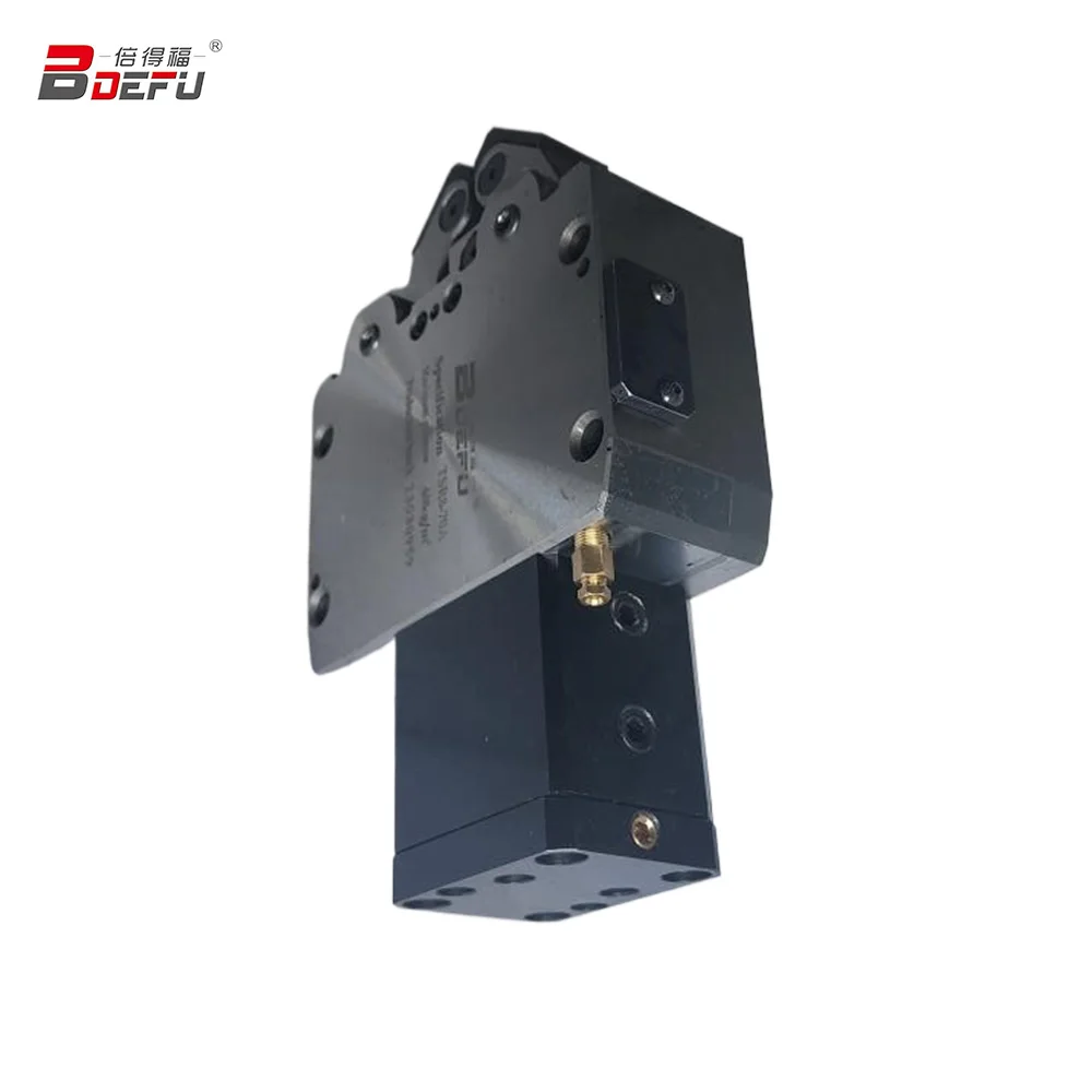 High Precision CNC Lathe Hydraulic Steady Rest Heavy  Steel Construction for Shaft Machining Support Stable Performance