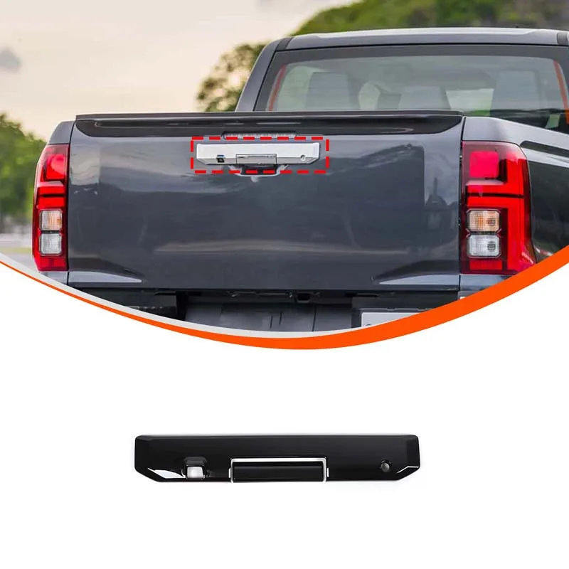 Abdeckung für den Griff der Heckklappe, Abdeckung für den Griff der hinteren Tür, Abdeckung für die Griffmulde der Heckklappe, Autozubehör für Mitsubishi L200 2024-2026