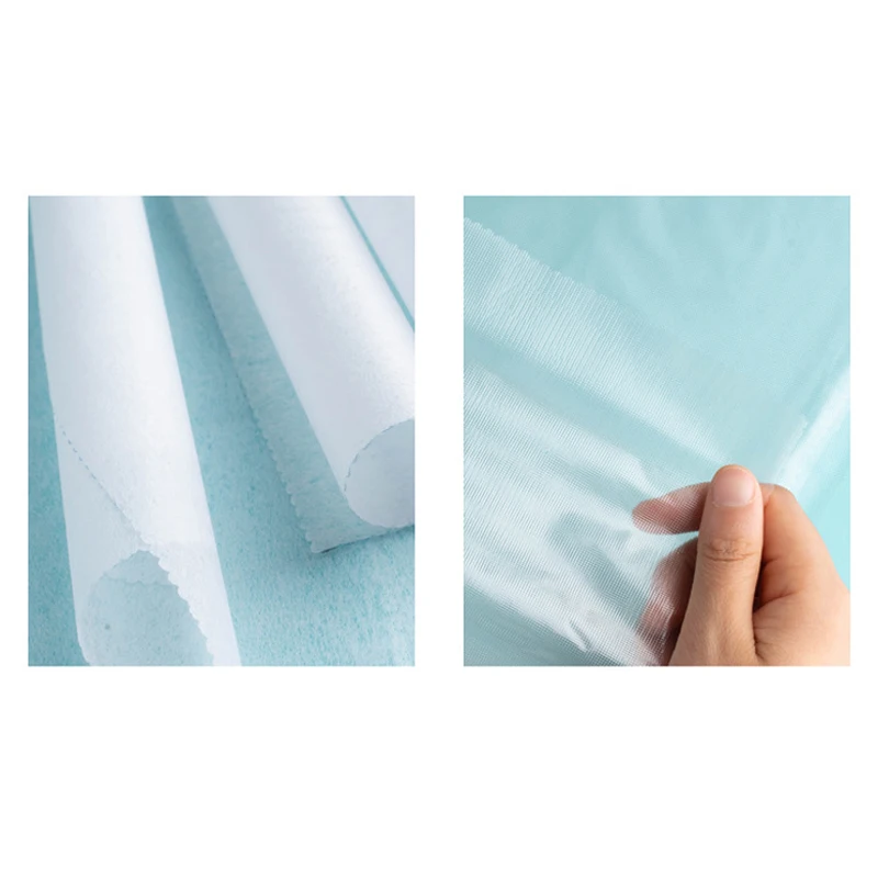 Embroidery Stabilizer Paper Water Stabilizers Transfer Soluble Clear Film Decorative Shirt Wash Topping Fabric Sticky Machine