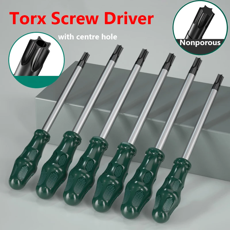 Torx Magnetic Screwdriver T6,T8,T10,T15,T20,T25,T27,T30,T40 Screwdrivers Hand Tool Torx Security Screw Driver