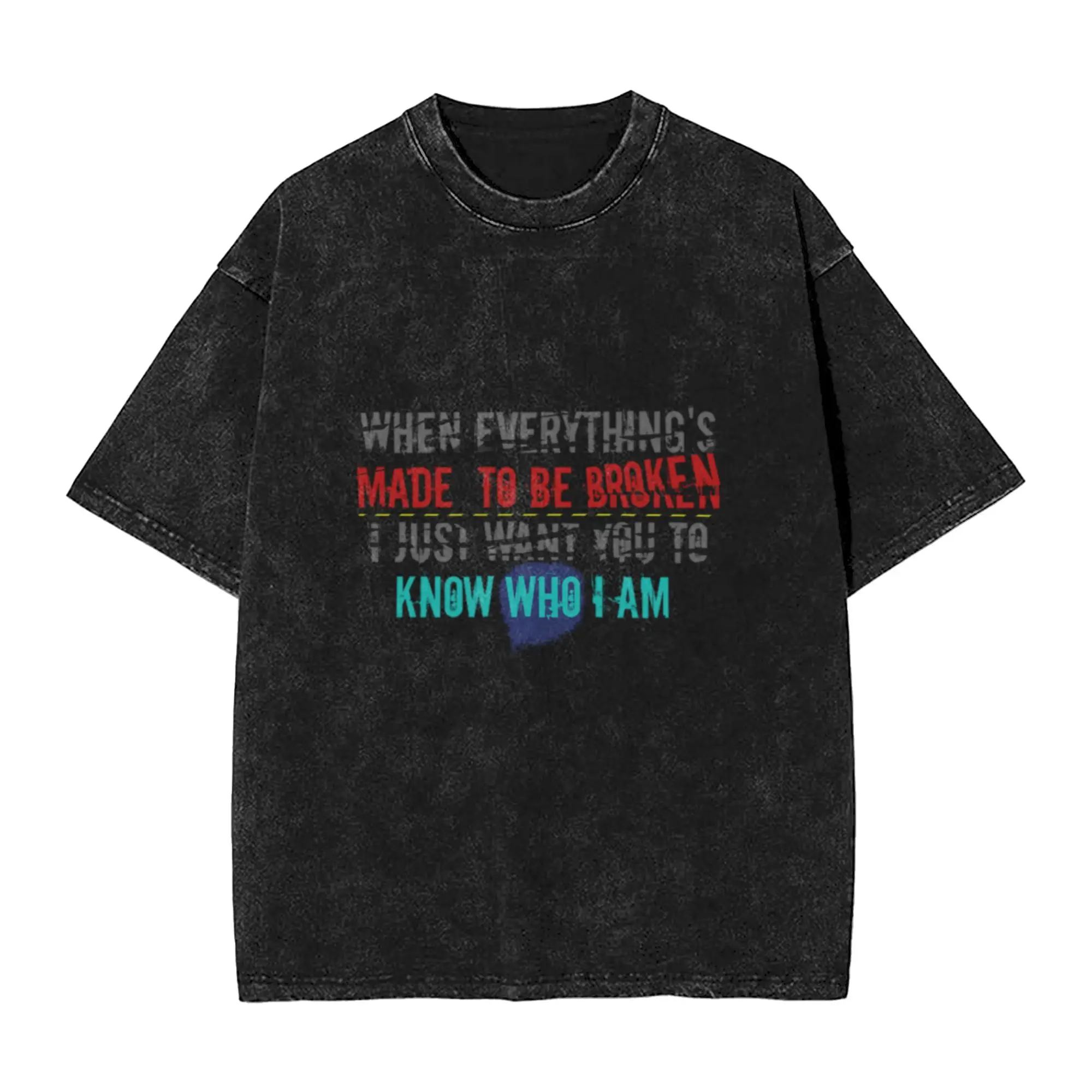 Iris - Goo Goo Dolls Classic Chic A Washed T Shirt Men's Women's Oversized Cotton Tees Tops