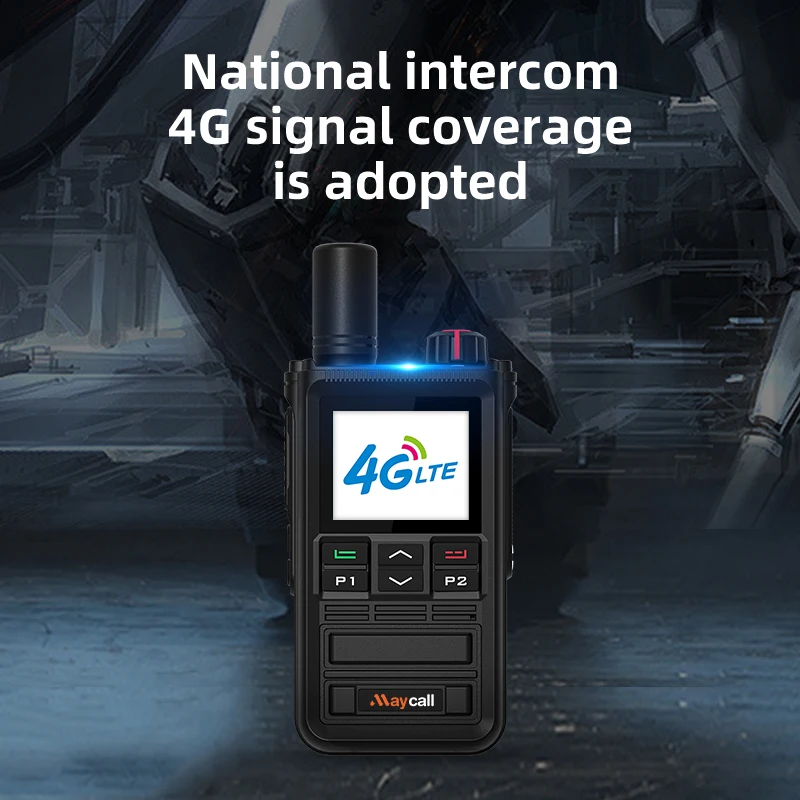 Maycall MC-690 Drop Shipping 5000km 2.4 Inch Wth Keypad Walkie Talkie Poc Radio with Global Sim Card Smart Esim Internacional