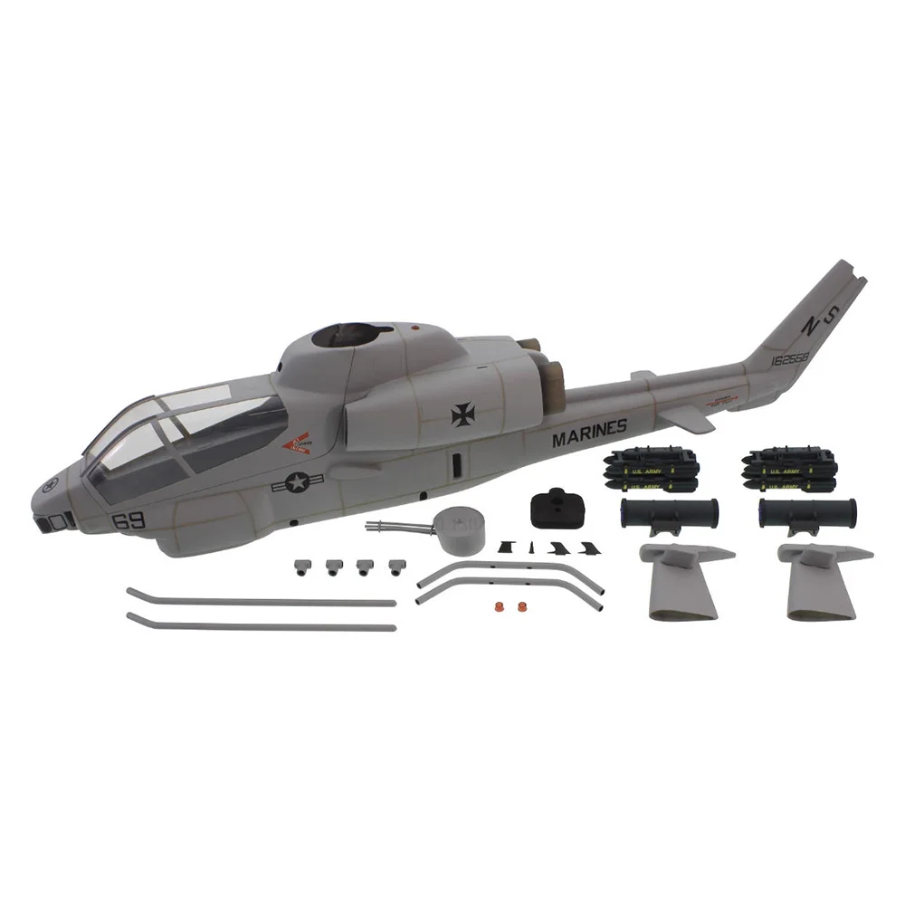 Roban 500 Class UH-60 Black Hawk Cobra AH-1W Torque Tube Drive / Belt Drive Simulation Helicopter accessories