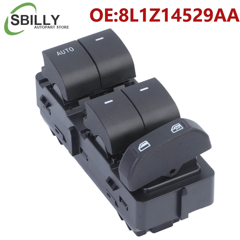8L1Z-14529-AA 8L1Z14529AA Interruptor de ventanilla eléctrica SW7242 para Ford Explorer 2007-2010 Expedition 2007-2014 2008-2010 Edge