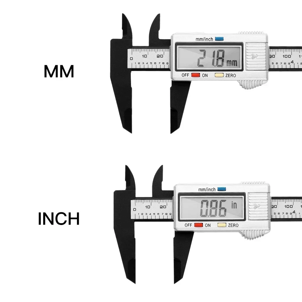 100 MM  150MM Vernier Calipers Electronic Digital Calipers Digital  All Plastic