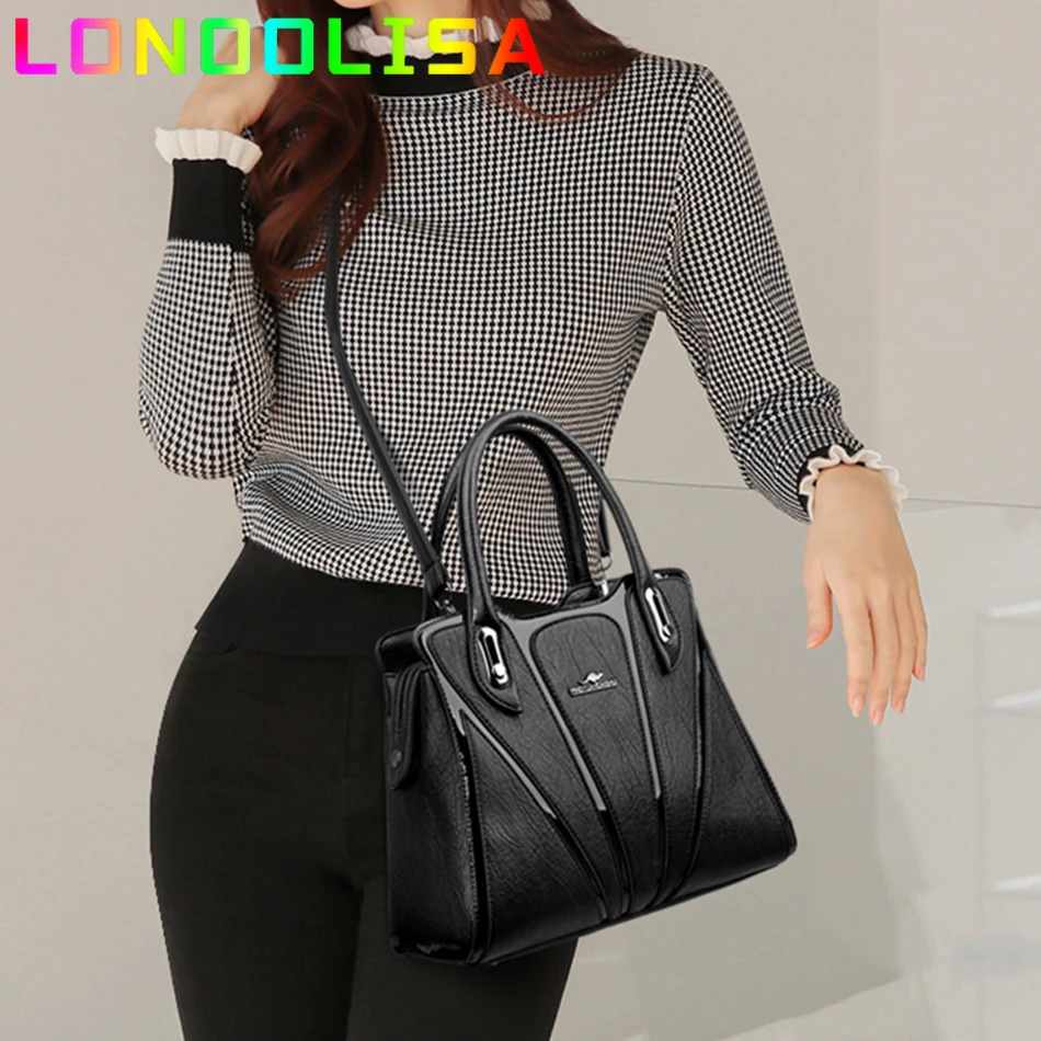 New Designer Leather Crossbody Bags for Women 2022 Fashion Shoulder Messenger Bag High Quality Female Sac A Main Bolsa Feminina