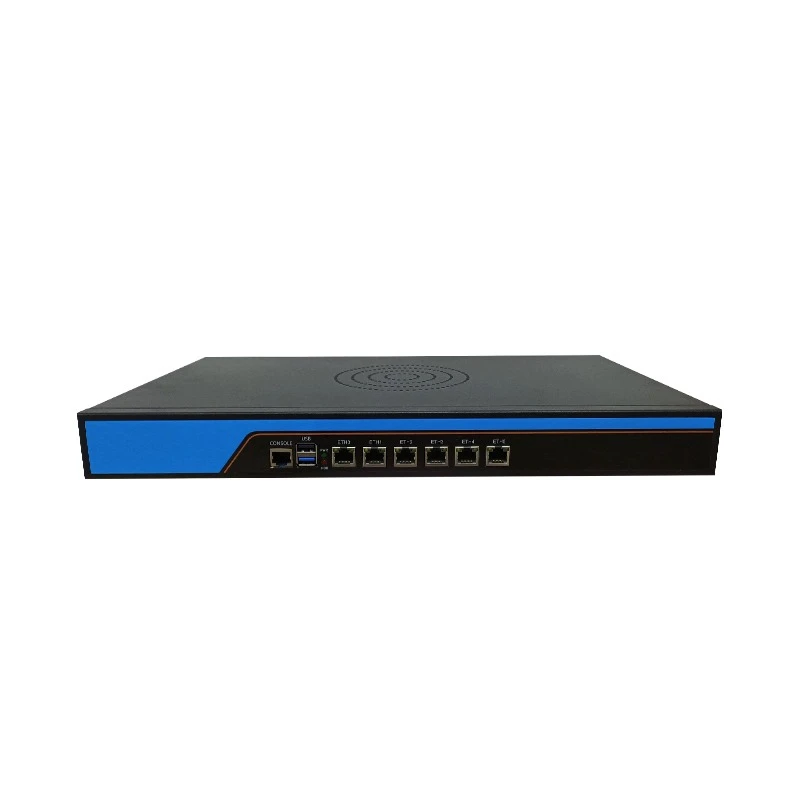 19-Inch 6-port N100 soft routing N305/DDR4 memory industrial computer enterprise router 4G5G dual module
