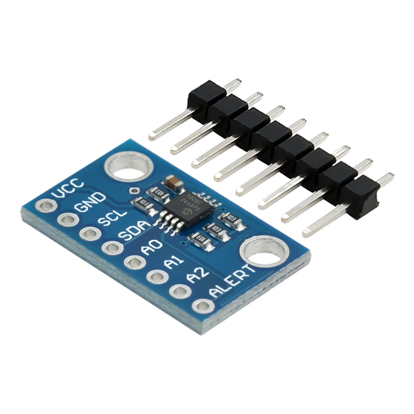 MCP9808 high-precision I2C temperature sensor has a resolution of ±0.25°C /0.0625°C