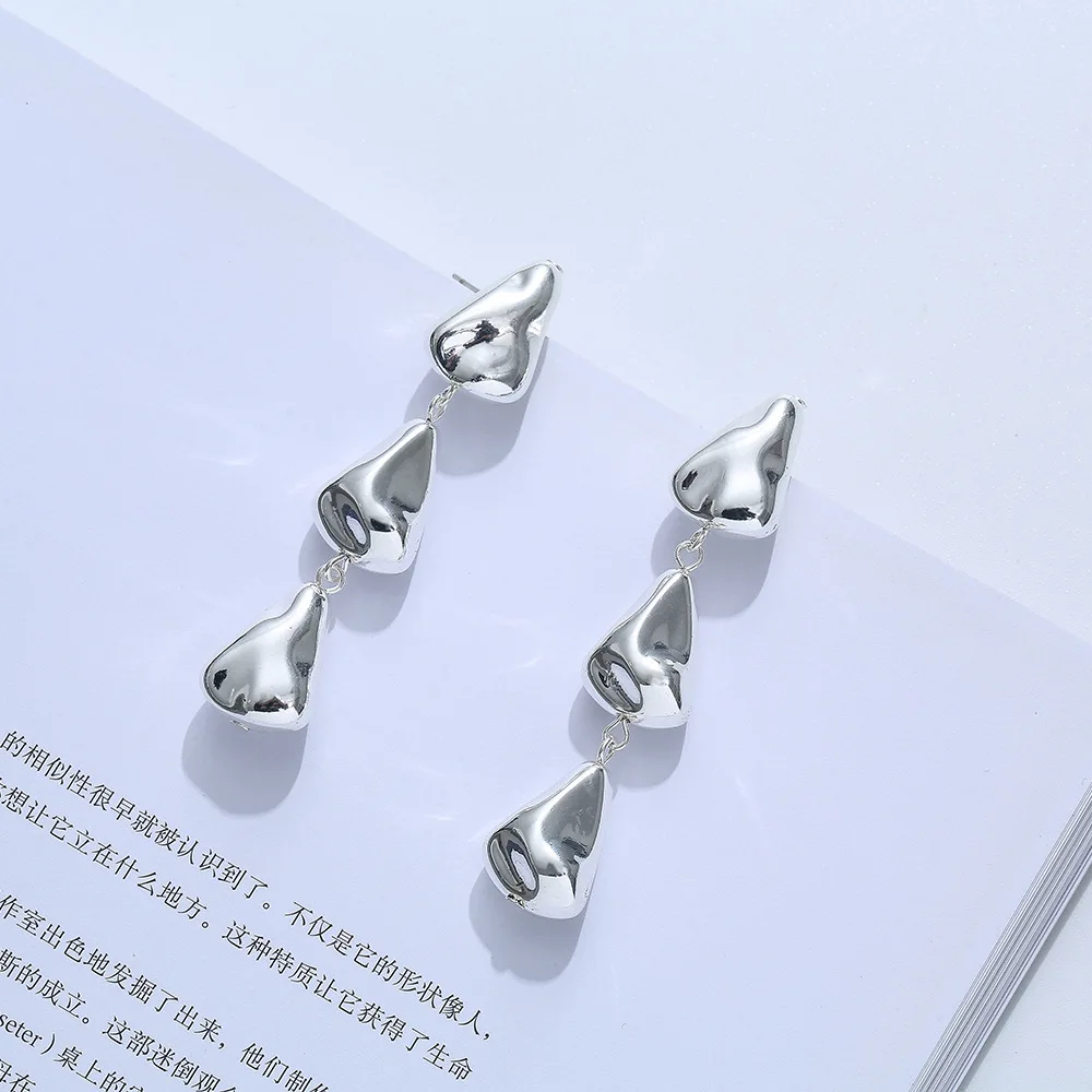 DIY accessories special for hot-selling European and American atmospheric earrings, fashion belt pendant, long versatile medium