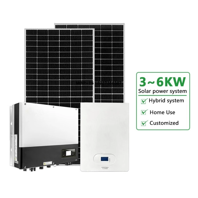 

Growatt 3KW 4KW 5KW 6KW Hybrid Solar Energy System with MPPT Controller and Lithium Ion Battery for Home Solar Power Systems