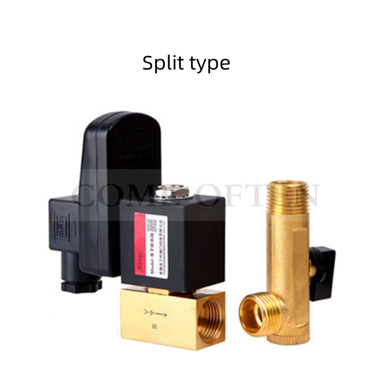 

1.6Mpa Electronic Timing Drainage Solenoid Valve Automatic Air Compressor Drainage Device G1/2" Ac220v Dc24v Integral Split type