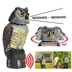 Bird Repellent Owl Bird Scare Bird Deterrent Owl Bird Deterrent Garden Plastic Owls To Keep Birds Away Waterproof Sunshade Owl