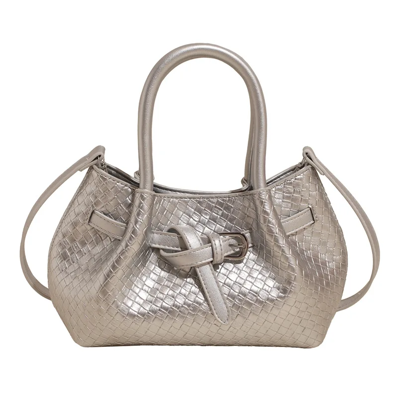 2025 Ingot Bag, Chic Crossbody Purse for Women, Casual Shoulder Tote, Versatile Day to Night Bag, Textured Sling Bag