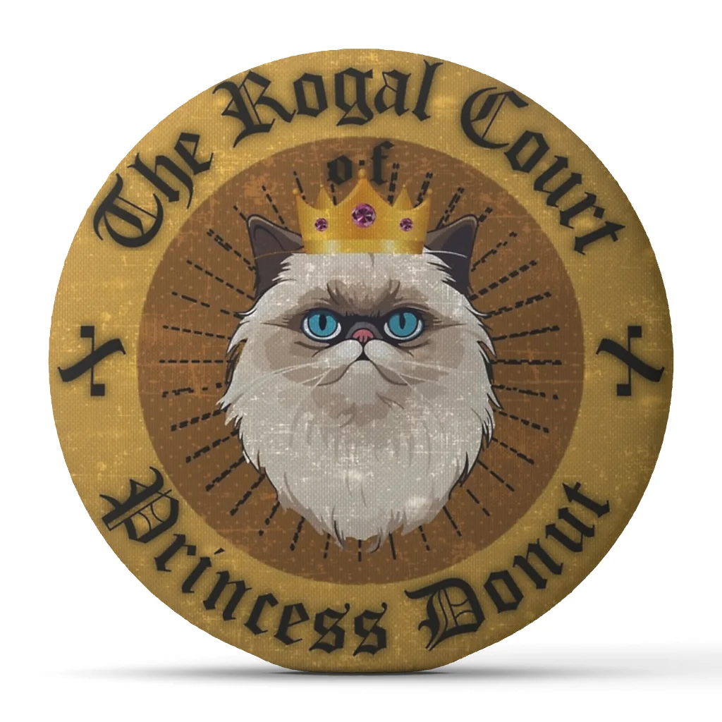 Dungeon Crawler Carl Princess Donut Plush Pillow Cushion Irregular Stuffed Throw Pillow Home Decor Gift Sofa Bed Couch