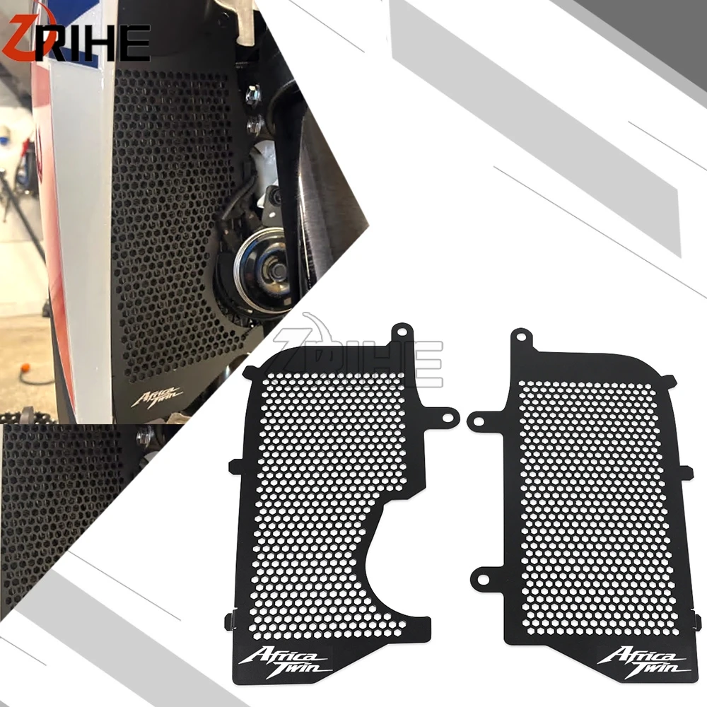 2025 For HONDA CRF1100L Africa Twin Adventure Sport DCT CRF 1000L Aluminium Radiator Guard Grille Cover Protection AFRICA TWIN