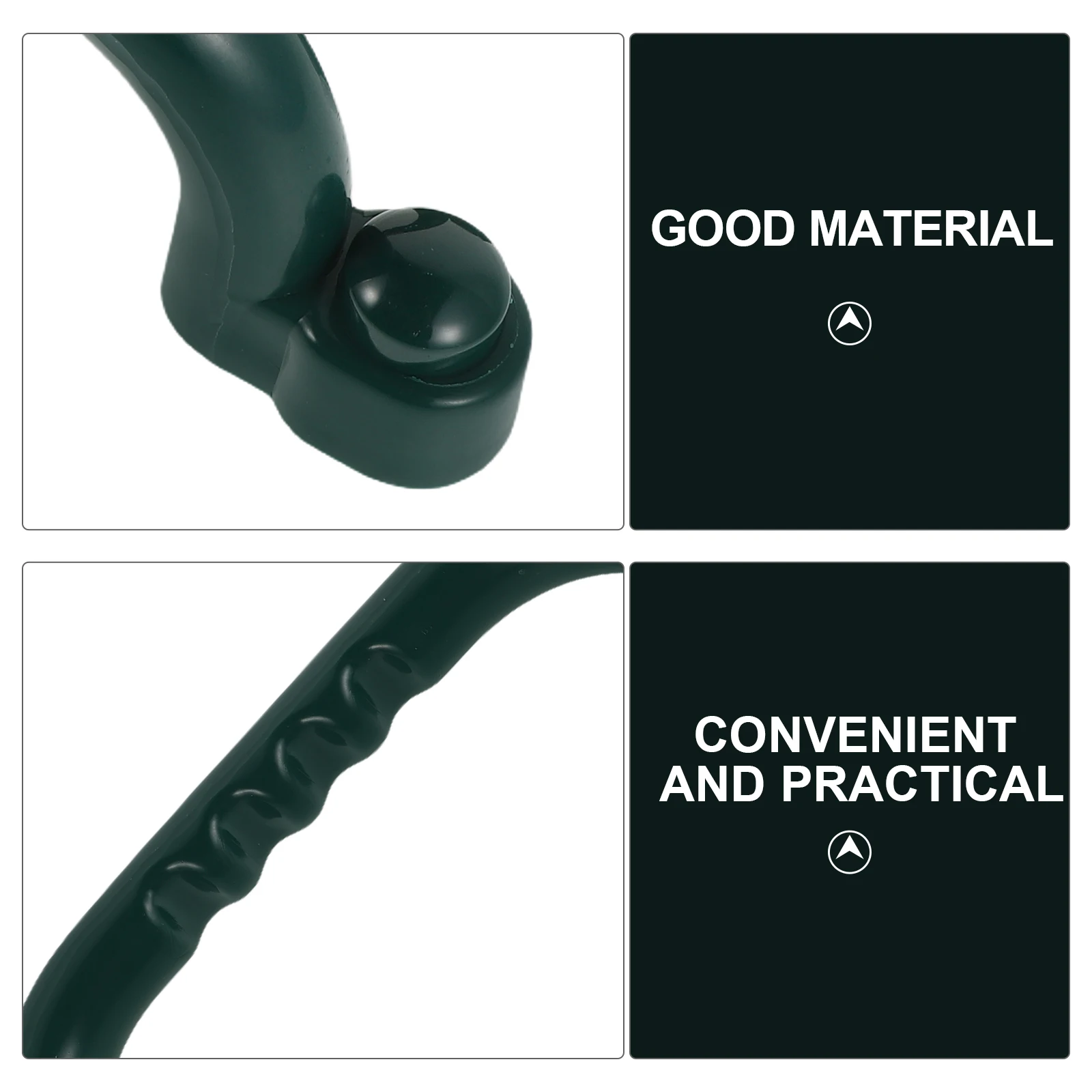 مجموعة واحدة من مقبض أمان ملعب للأطفال، مجموعة قضبان بلاستيكية مرفقة لإطار التسلق، ملحقات بديلة داخلية خارجية