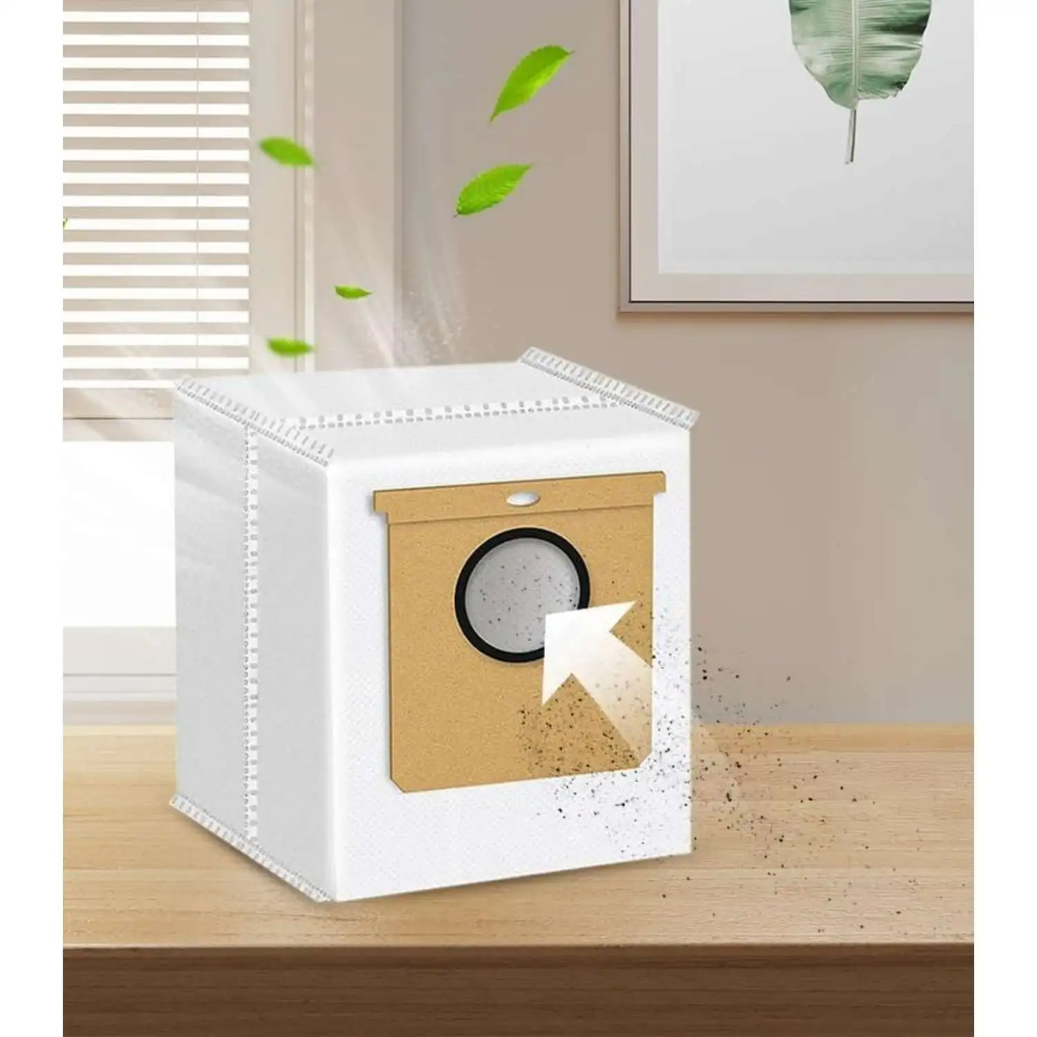 Vacuum Cleaner Bags for Eufy Clean L60 SES / L60 Hybrid SES / L50 SES Conga 2299 Robot Vacuum Cleaner Self-Empty Station