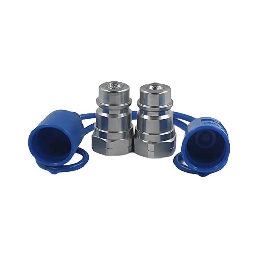 for rapid Flow Coupling Hydraulic Quick Connect NPT 1 2 Inch Hardened Carbon Steel Construction For Tractor Applications