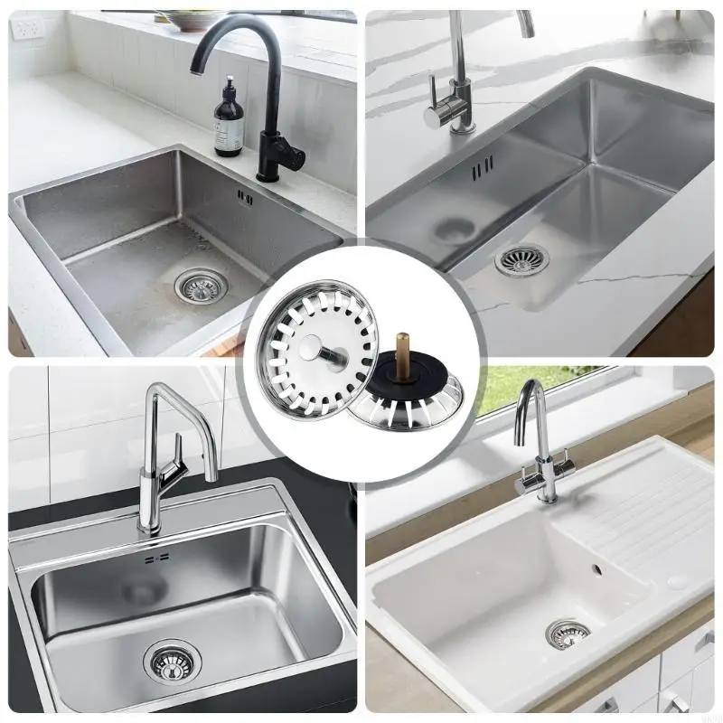 

Efficient Sink Plugs Filter Rustproof Design For 80 to 82mm Basin Drain