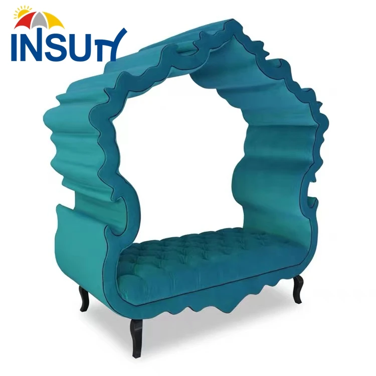 High-end American creative sofa hotel sofa luxury beautiful special-shaped sofa