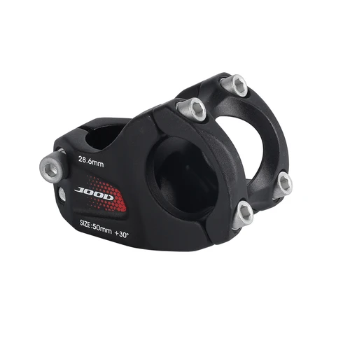 Imagen 1 del producto Vástago de aleación de bicicleta forjado 3D, vástago de alta intensidad de 30 °, tamaño 50mm (28,6x31,8mm), adecuado para DM XC MTB, nuevo
