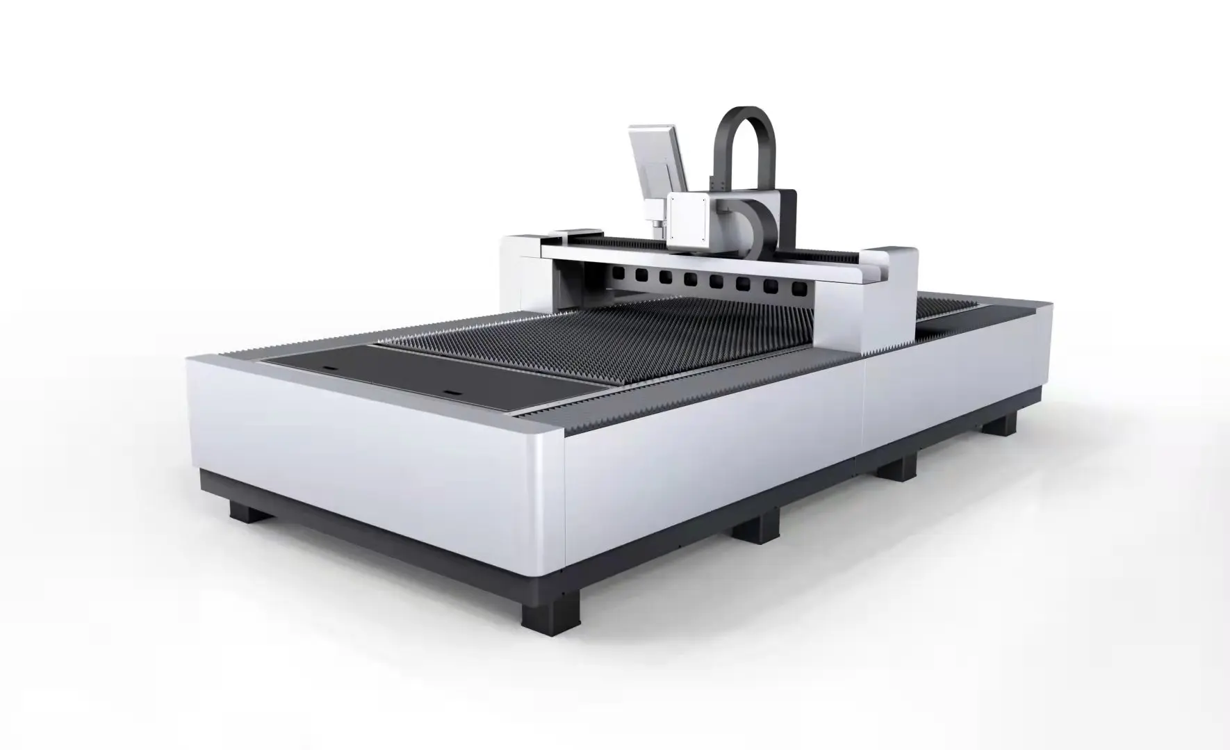 1500*3000mm Fiber Laser Cutting Machine with Raycus 1500w Power Source Supply for Metal Sheet Cutting
