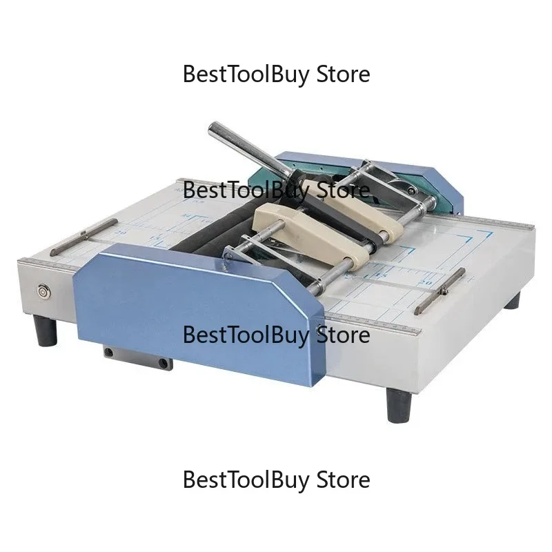 A3A4 Five-position flat-bound riding nail folding machine, stapler folding machine, manual stapling folding machine