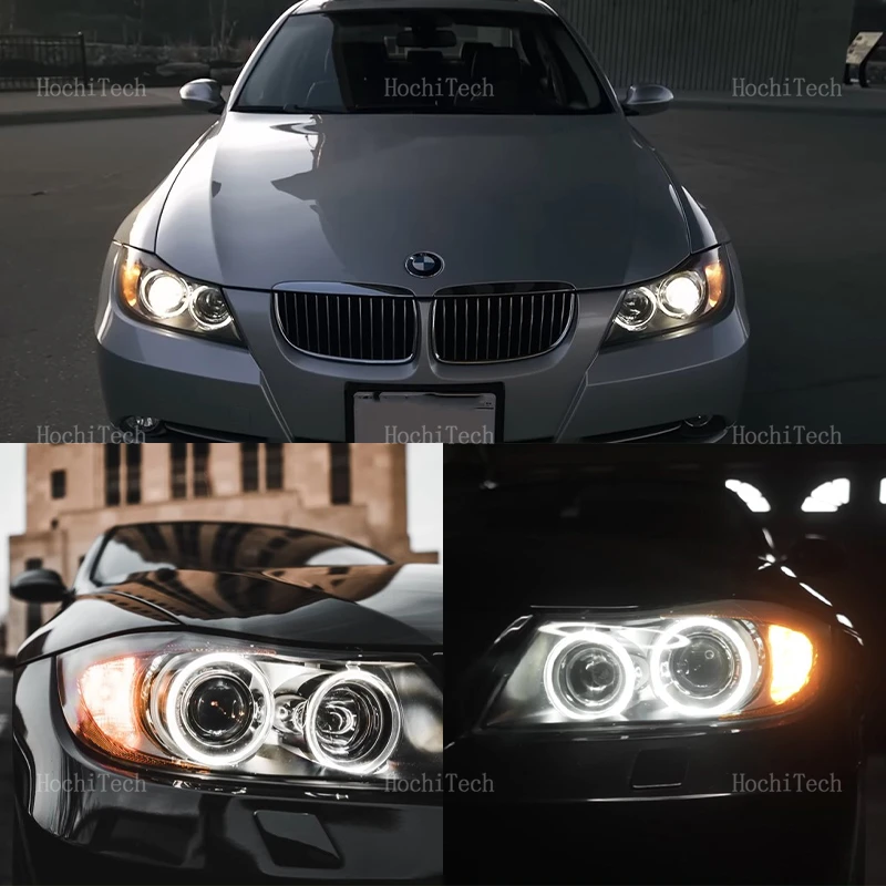 20W 6000K LED Angel Eyes  Ring Marker Light Bulb Lamp For BMW E90 E91 3 Series 320 325i 328i 335i 2004-2008