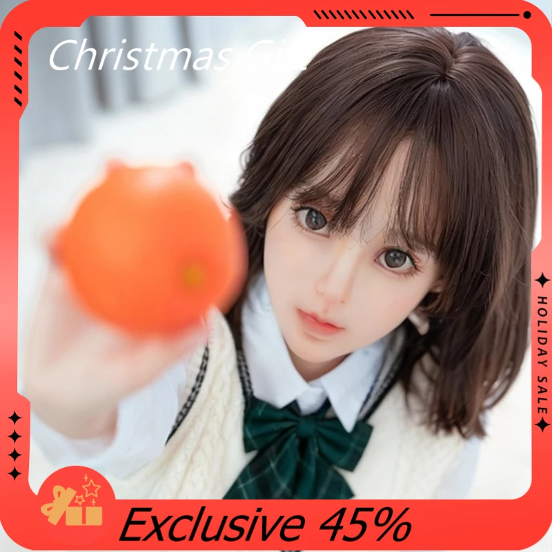 1:1 realistische kunstfiguurpop, full-body TPE-skeletmodel, willekeurig haarcadeau – ideaal Black Friday- en kerstcadeau voor volwassenen