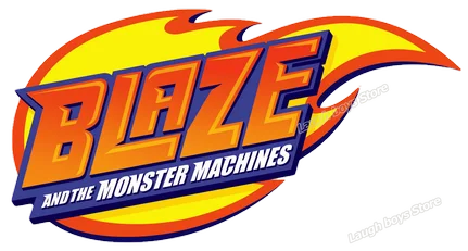 Blazed and Monster Machines Patch on Clothes adesivi a trasferimento termico Cartoon Car Blazed Iron-on Clothing Patch Appliqued Decor