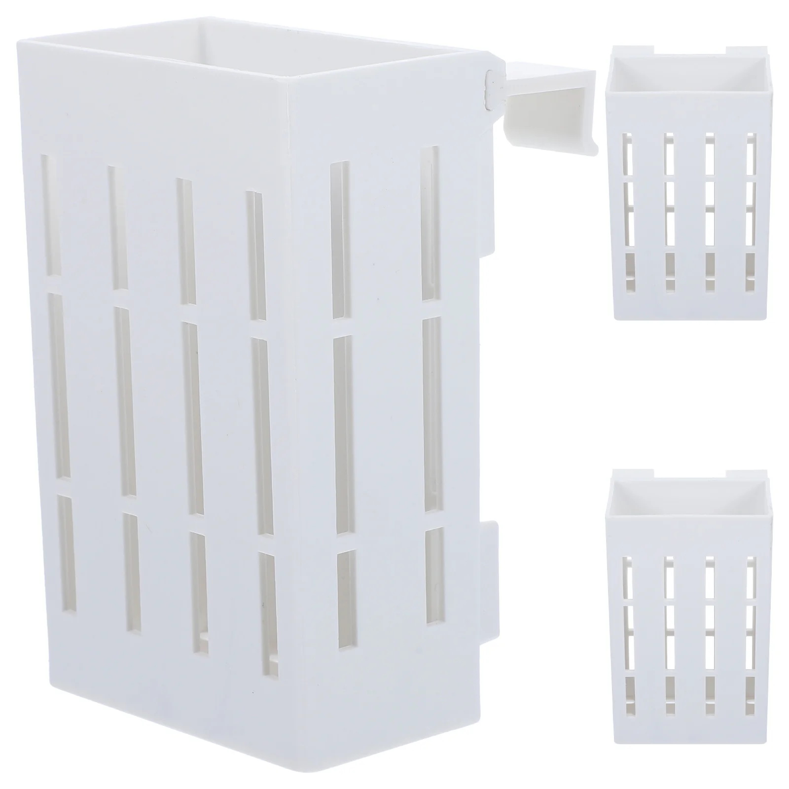 

3Pcs Aquatic Plant Holder Plastic Planting Basket for Aquarium Fish Tank Hanging Green Plant Cultivation Drainage Design