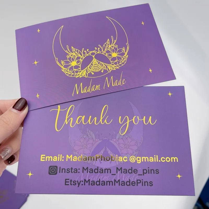 Customized Thank You Cards Customized Thank You Cards-Border English After-Sales Cards Birthday Greeting Cards Thank You C