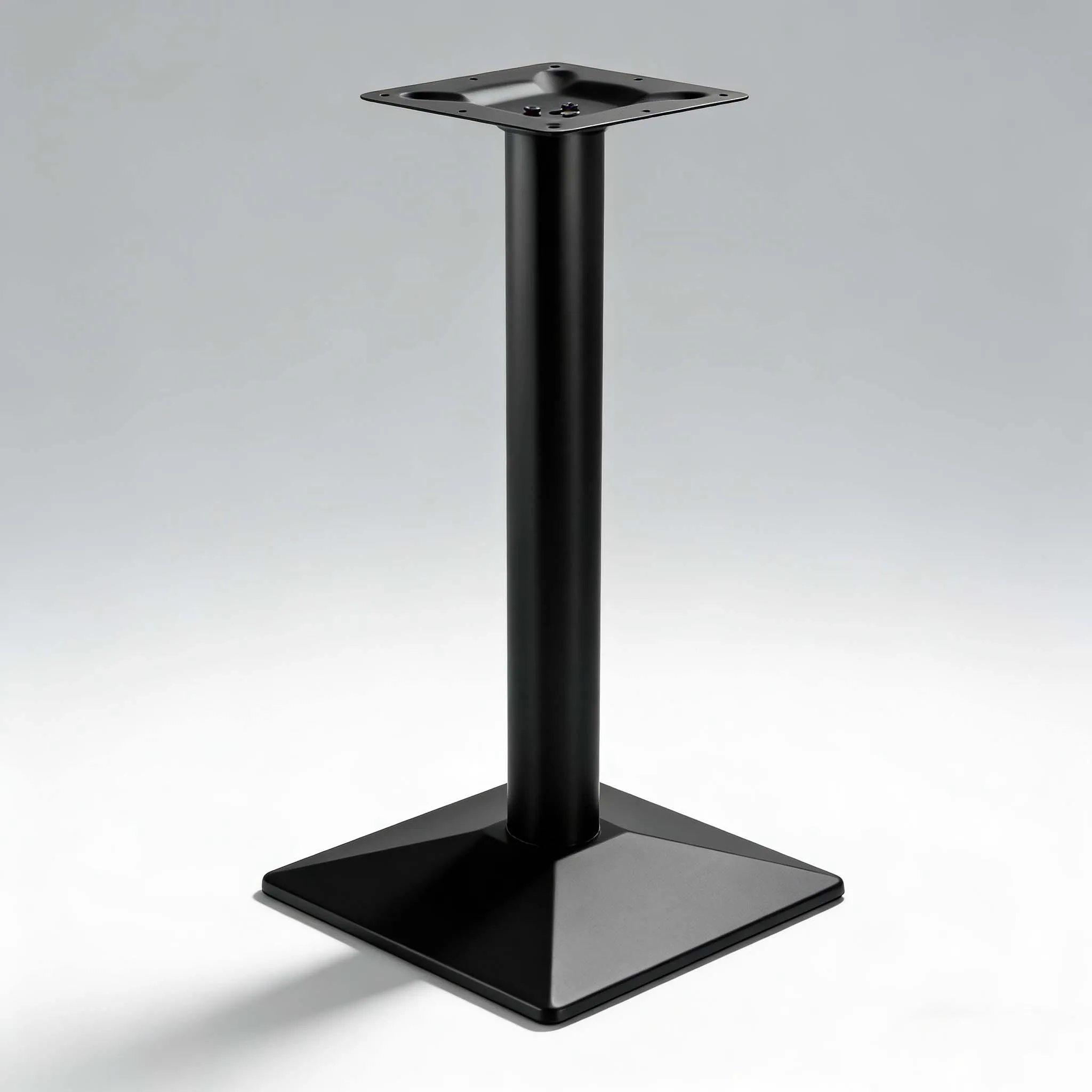 Indoor Outdoor Dining Table Leg Diy Steel Table Base Leg Heavy Duty Black Table Legs  Ideal for Restaurant Cafe and Residential