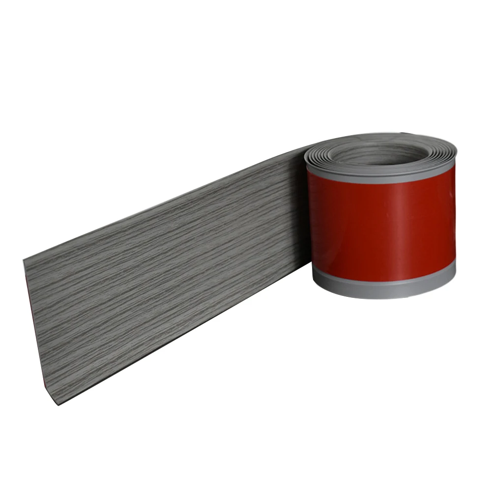 2m Soft Pvc Skirting Plastic Skirting Wall Sticker Wall Trim Line Waterproof Substrate Molding Decorative Part