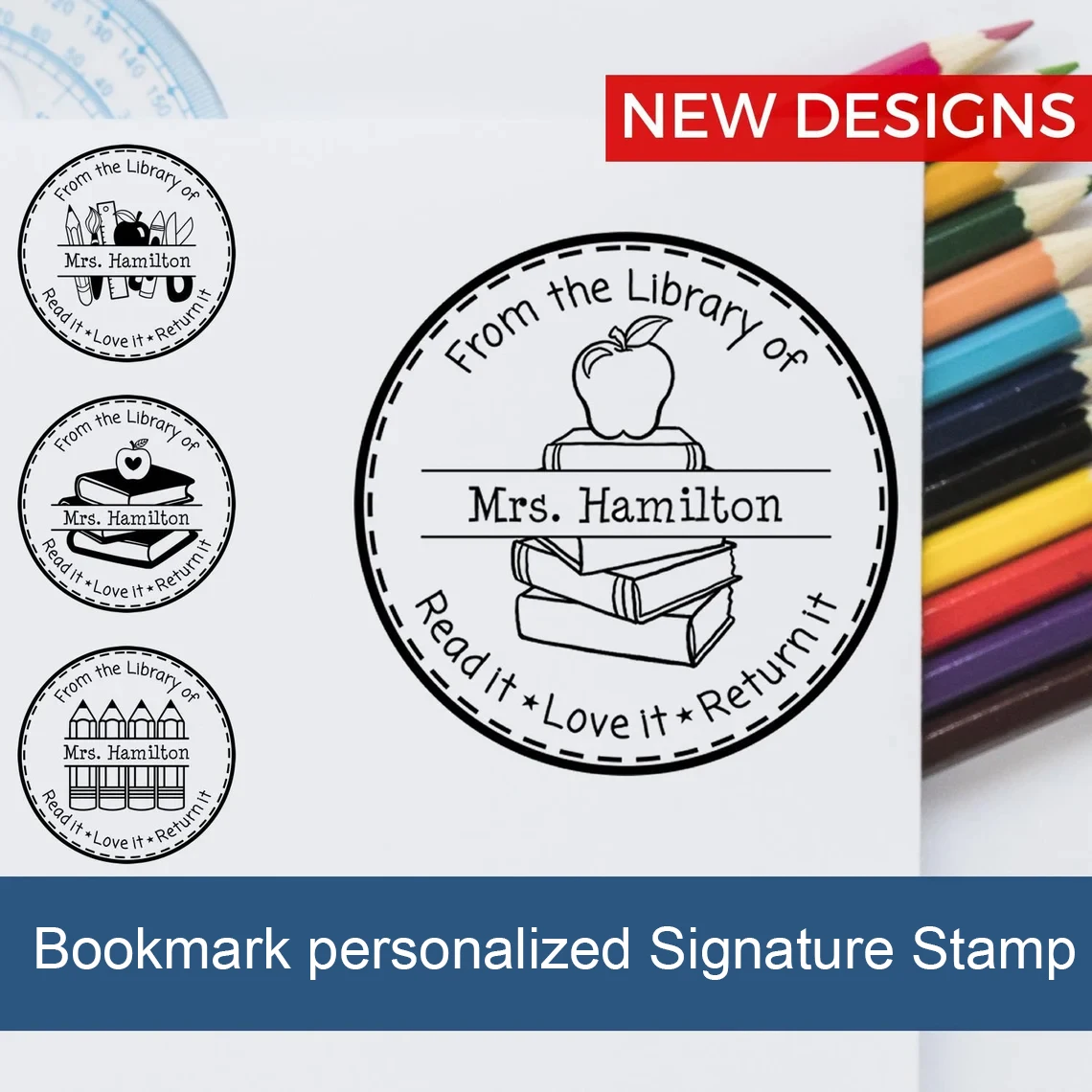 Custom stamps Personalized stamp for books Wedding supplies  Photosensitive Seals  made Invitation letter business brand seal