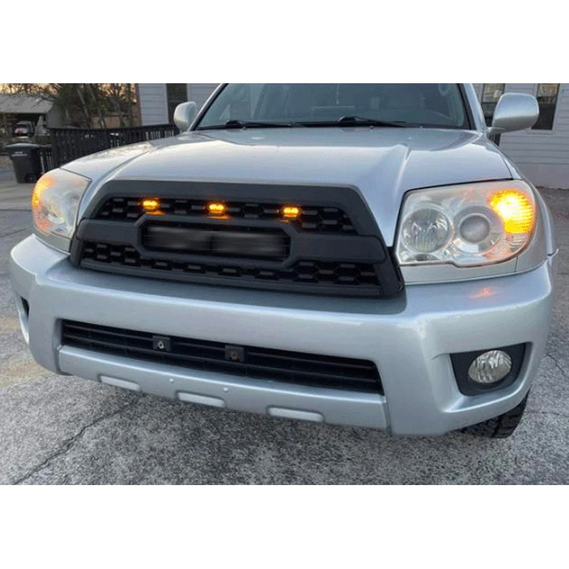 

For Racing Grills OLD Toyota 4Runner ABS Front Bumper Separator Cover Accessories CAR Grill Body Kit 2006-2009 Year