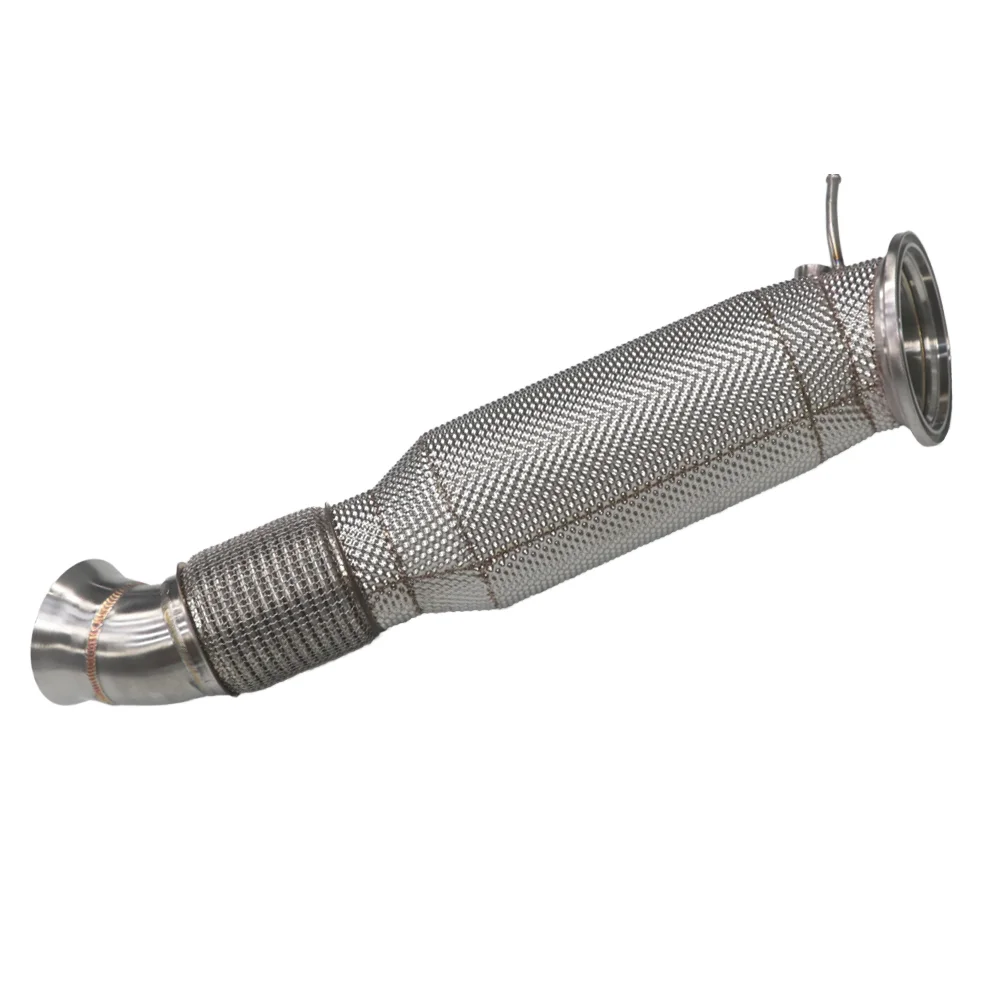 New for  X5 X6 3.0T 2020-2022 Three Way Catalytic Converter Downpipe G05 G06 B58 Heat Shield Exhaust Condition Perfect