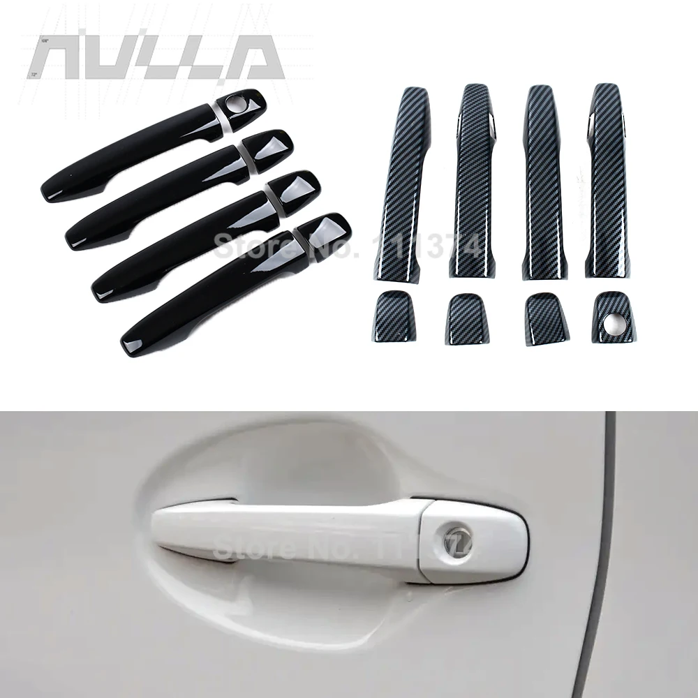 

For Toyota Avensis T270 2010-2018 Prius XW30 30 Zvw30 Zvw35 2010~2015 Door Handle Cover Trim Sticker Decoration Accessories