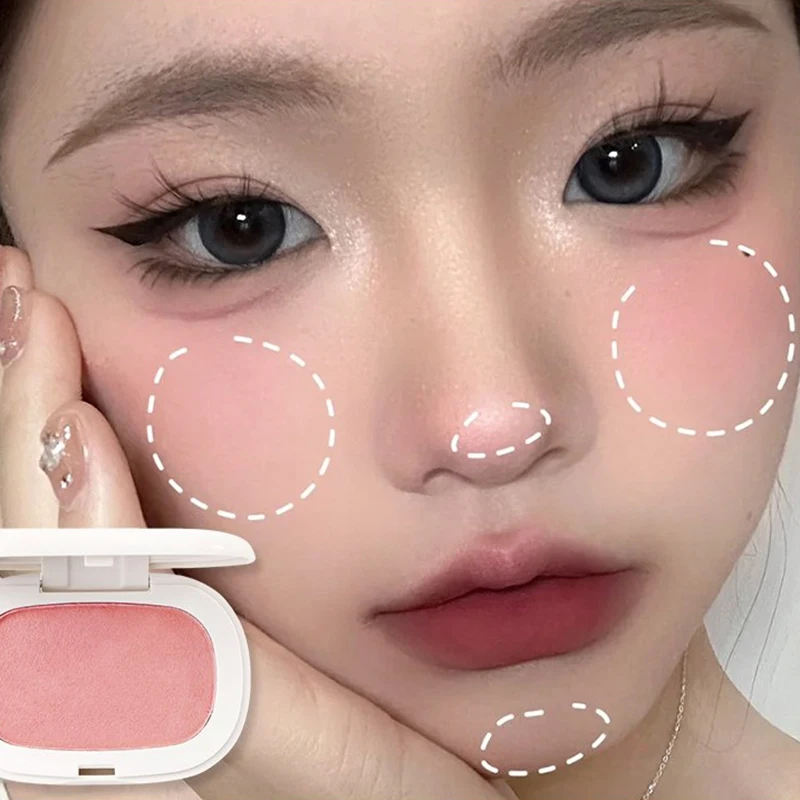 كريم ماتي أحمر الخدود روج روبوريس لطيف موس أحمر الخدود الخد برونزي كونتور مقاوم للماء عالية الصباغ يسلط الضوء على ماكياج الكورية Dupes #5