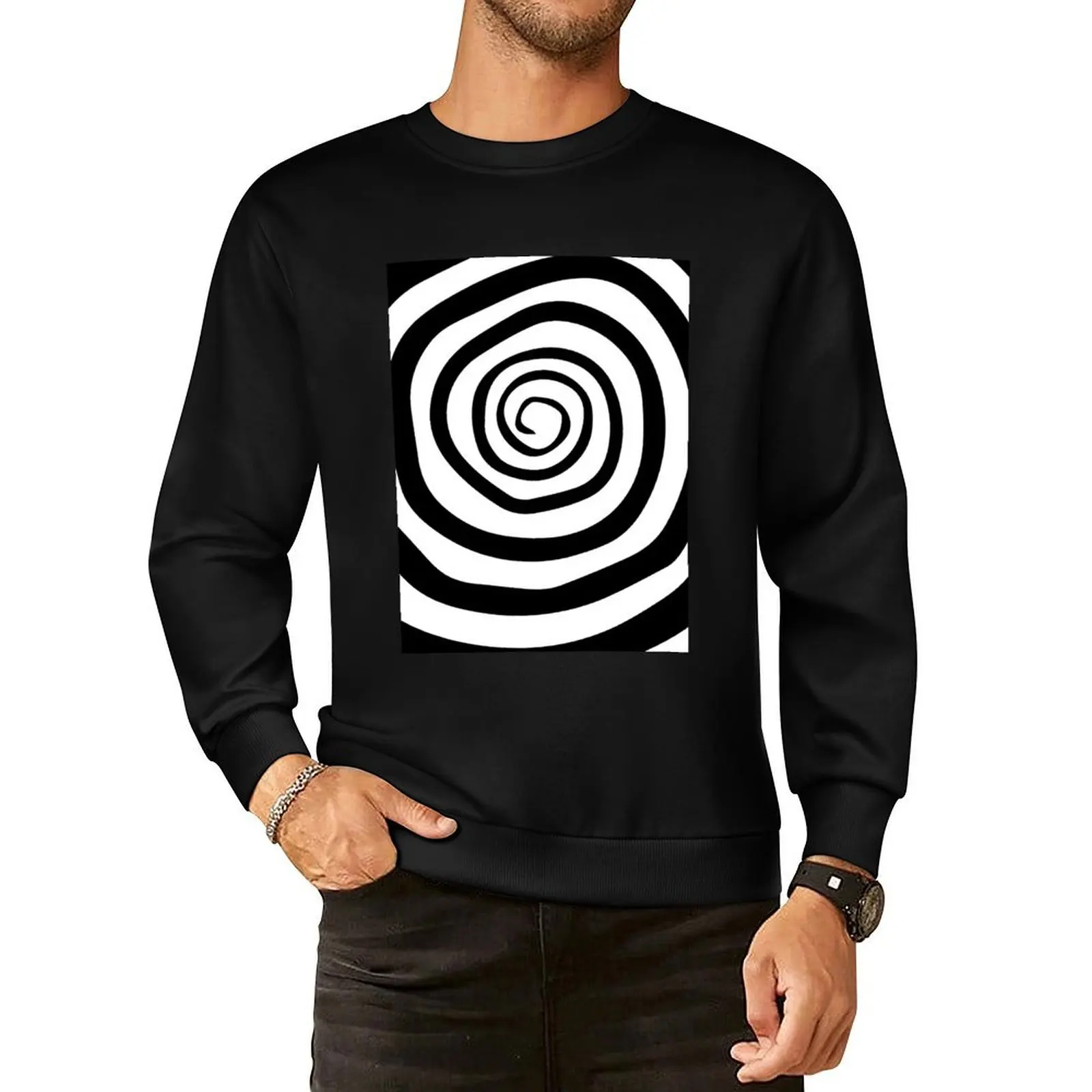 

SPIRAL - Motionless In White Pullover Hoodie graphic t shirts men japanese style men wear men clothing aesthetic sweatshirts