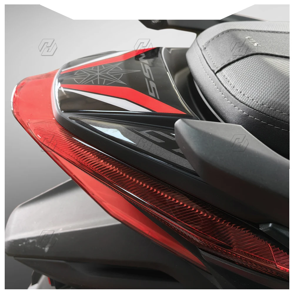 Motorcycle Tail Fairing Sticker for Honda Forza NSS 350 From 2023 3D Resin