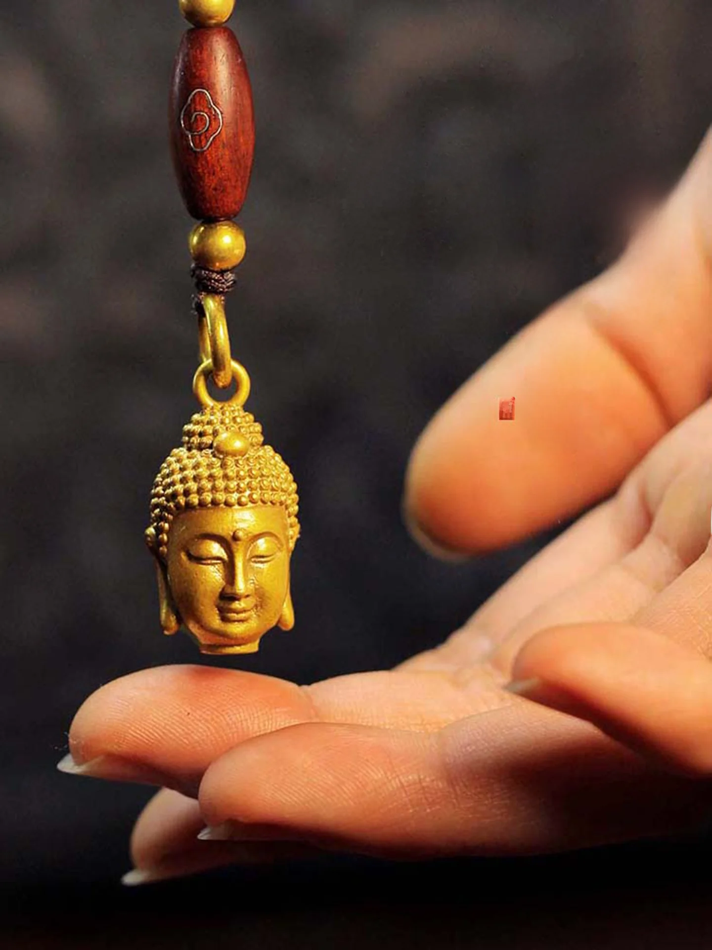 

Silver Buddha Pendant Keychain for eep And Monkey Zodiac Pure Silver Sakya Maitreya Buddha Pendant Brass Car Keychain Ornament