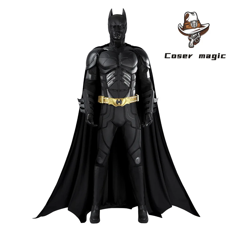 The Dark Knight Bruce Wayne Cosplay Costume Uniform Halloween Carnival Party Christmas Play Role Clothes Clothing