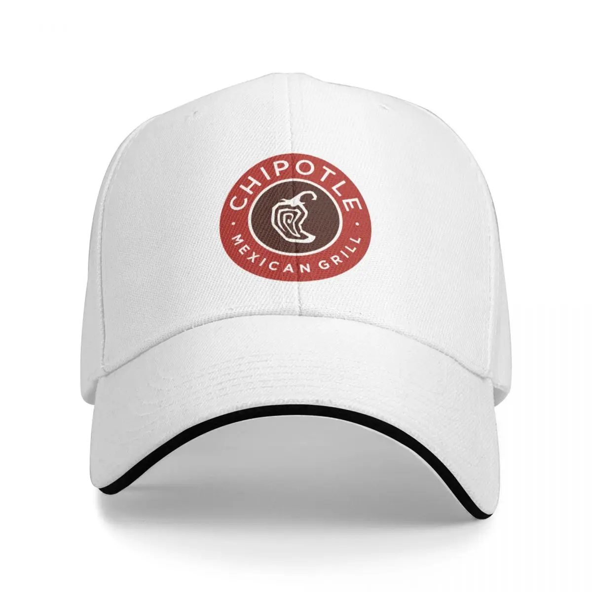 chipotle mexican grill restaurant logo Baseball Cap summer hat Beach Bag Men Hats Women's