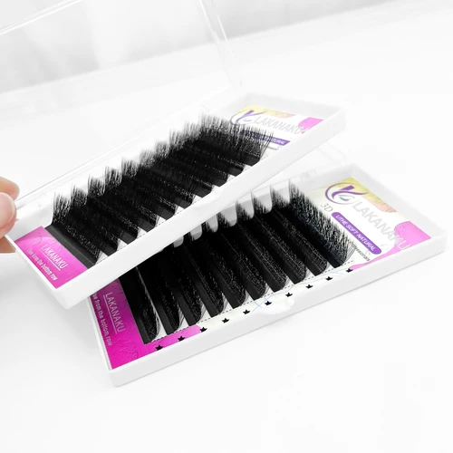 Imagen 2 del producto LAKANAKU 5D W L M Curl Lashes Cilia y Volumen Brasileño 6D W Volumen Afilado Suministros Maquillaje Al Por Mayor